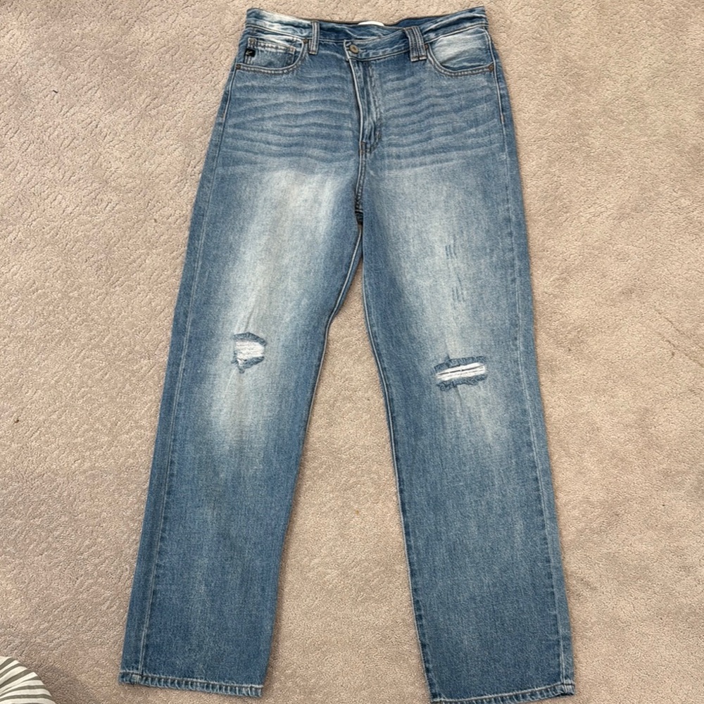 Kancan Wide Leg Jean